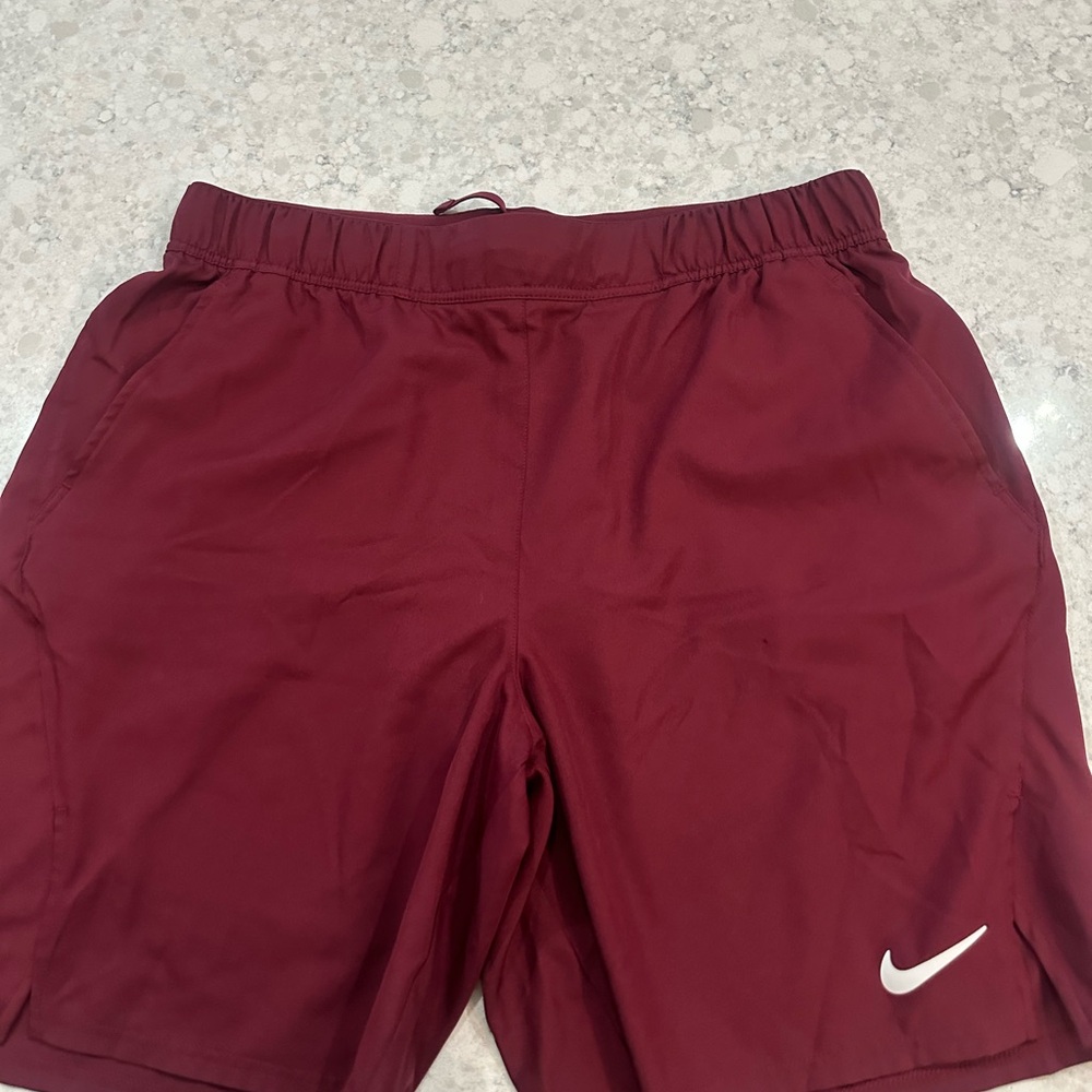 Nike Men's Maroon Athletic Shorts
